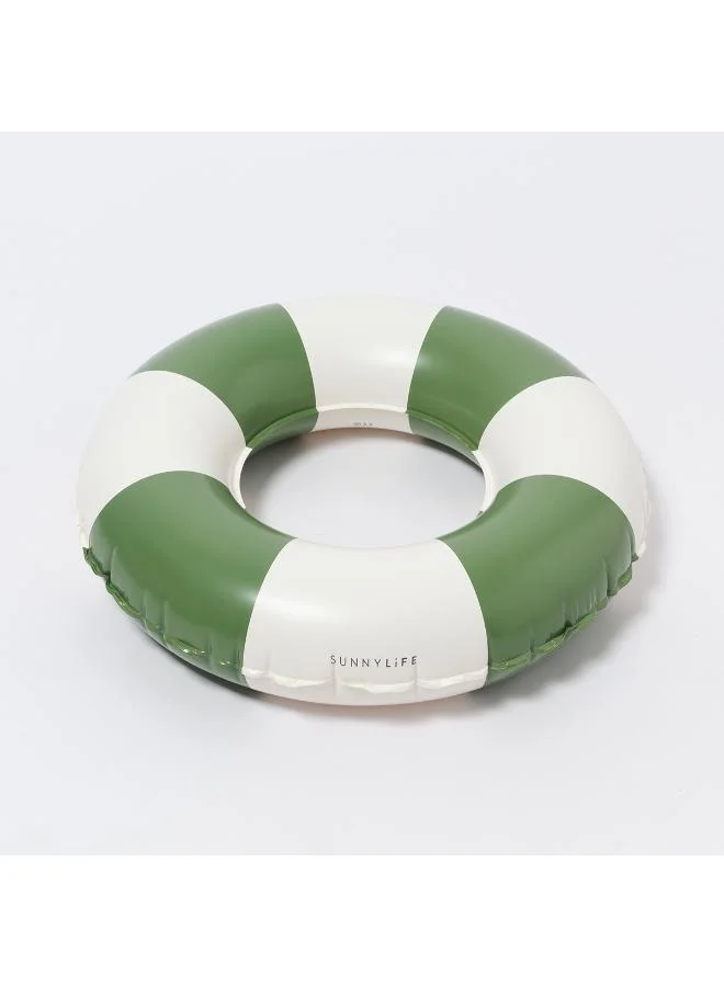 SUNNY LIFE Mini Tube Pool Ring Olive Stripe
